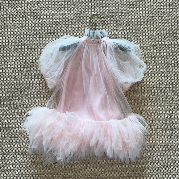 Tutu Du Monde Rich Kitsch Outre Tulle Tutu Dress - 4-5Y / Pink Life - Picture 6 of 14